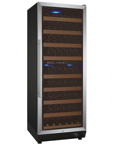 Allavino 24" Wide Vite II 99 Bottle Stainless Steel Single or Dual Zone Wine Refrigerator