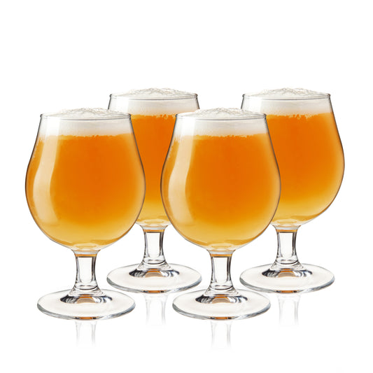 Beer Tulip Glasses Set of 4