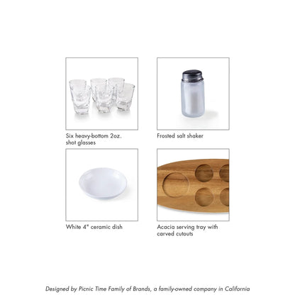 Picnic Time Family of Brands - Cantinero Shot Glass Serving Set