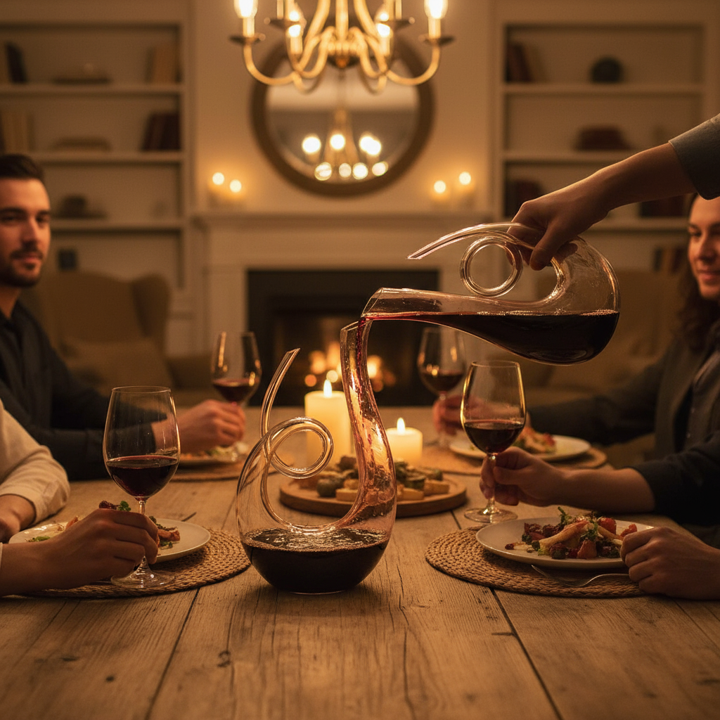 Facebook Wine Decanter Ad