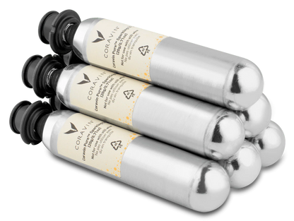 Coravin Pure Sparkling CO2 Refill Capsules - 6 -12 Pack