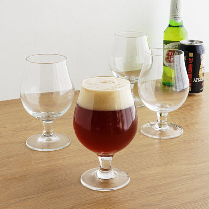 Beer Tulip Glasses Set of 4