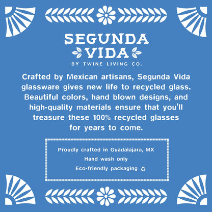Segunda Vida Artistico Margarita Glasses