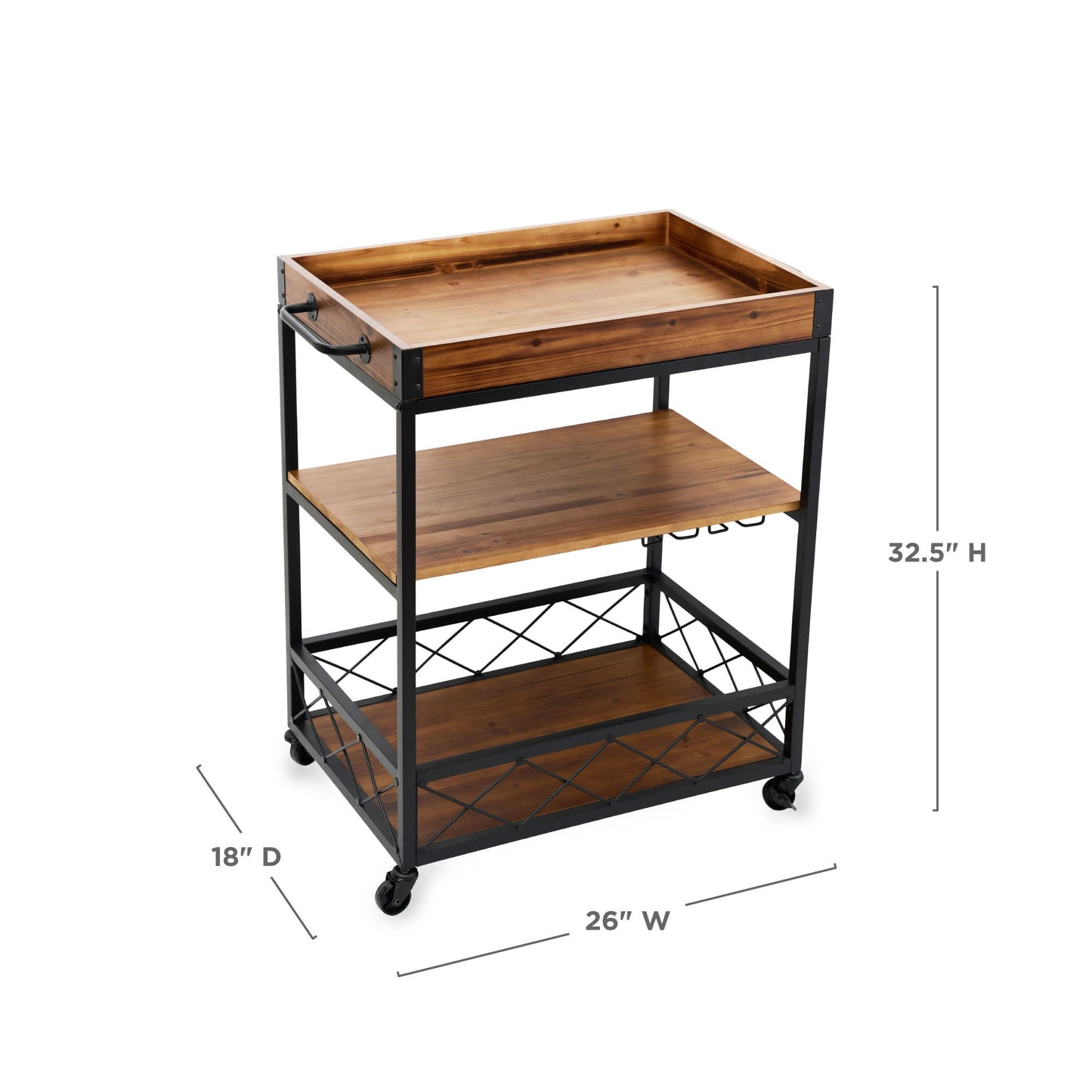 Modern Manor Bar Cart