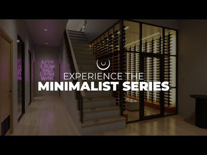 Ultra HZ Minimalist Series 2-Sided Wine Rack Display (40 Bottles)