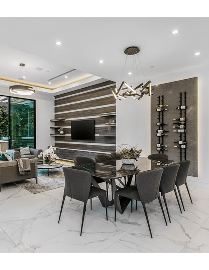 Ultra HZ Wall Rails 1 Ft Metal Wine Rack