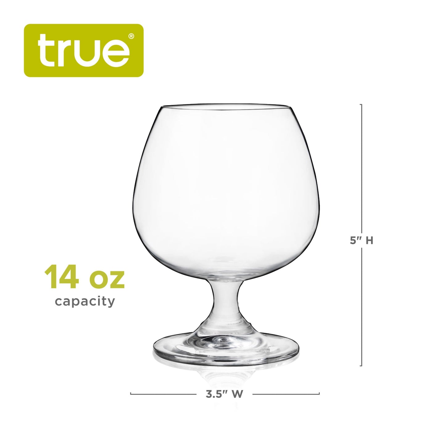 Snifter 14 oz Tasting Glasses Set of 4