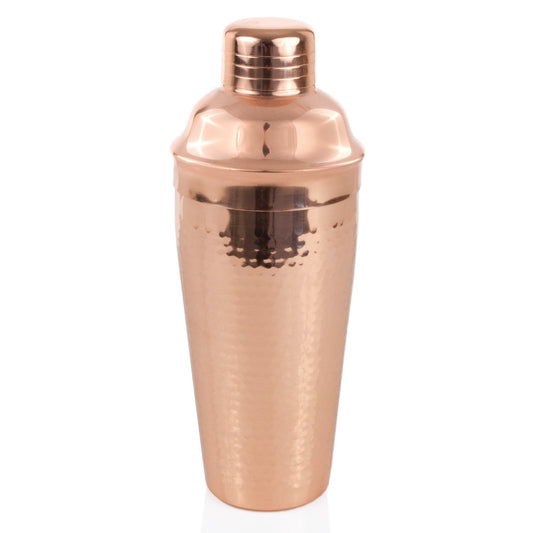 Hammered Copper Cocktail Shaker